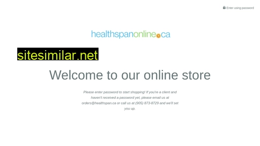 healthspanonline.ca alternative sites
