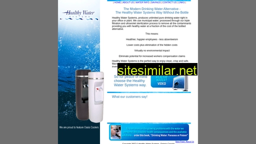 Healthy-water similar sites