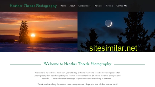 Heathertheedephotography similar sites