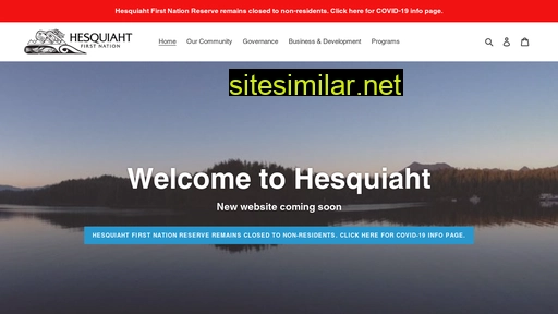hesquiaht.ca alternative sites