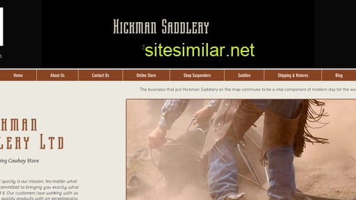 hickmansaddlery.ca alternative sites