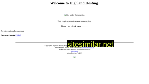 Highlandhosting similar sites