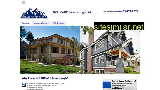 highmarkeavestrough.ca alternative sites