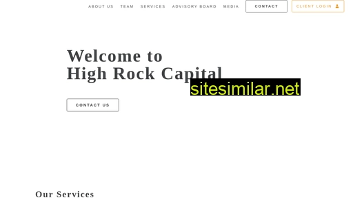 highrockcapital.ca alternative sites