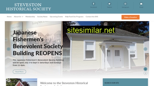 historicsteveston.ca alternative sites