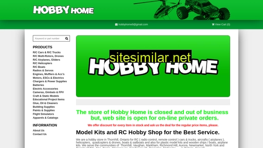 hobbyhome.ca alternative sites