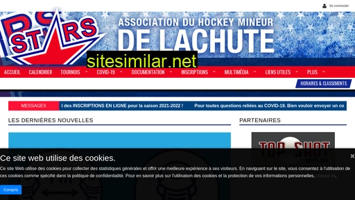 hockeylachute.qc.ca alternative sites