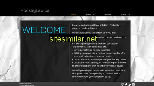 hockeylaw.ca alternative sites