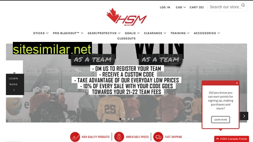 hockeystickman.ca alternative sites