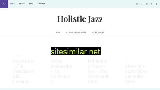 holisticjazz.ca alternative sites