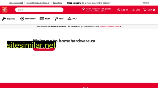 homehardware.ca alternative sites