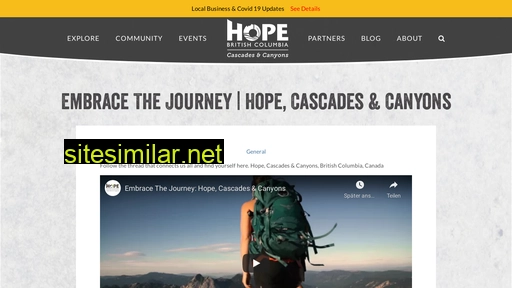 hopebc.ca alternative sites