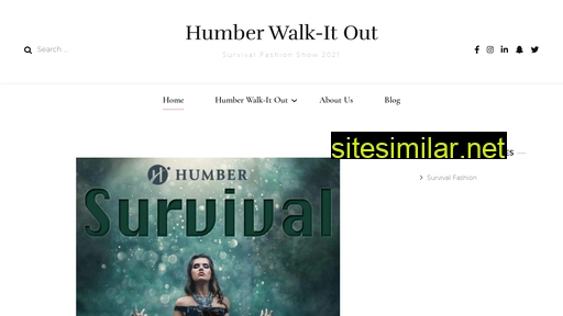 humberwalkitout.ca alternative sites