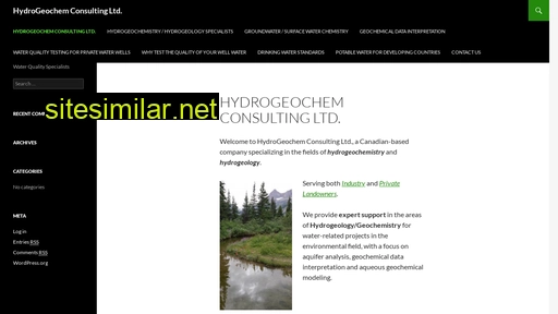 hydrogeochem.ca alternative sites