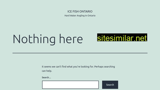 icefishontario.ca alternative sites
