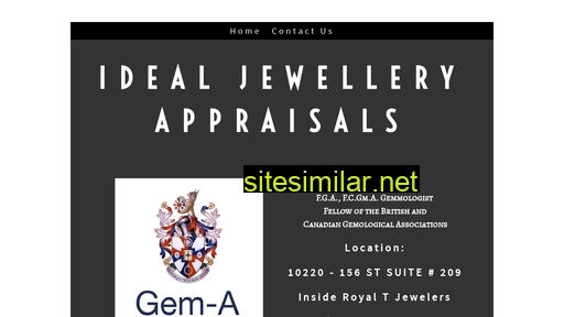 idealjewelleryappraisals.ca alternative sites