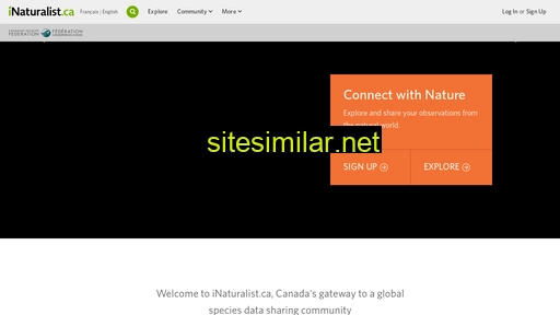 inaturalist.ca alternative sites