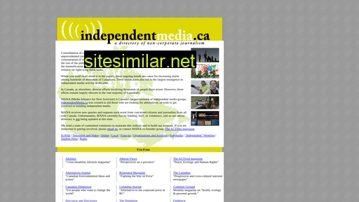 independentmedia.ca alternative sites