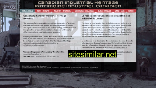 industrialheritage.ca alternative sites