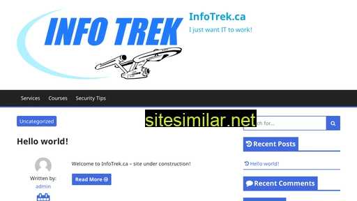 infotrek.ca alternative sites