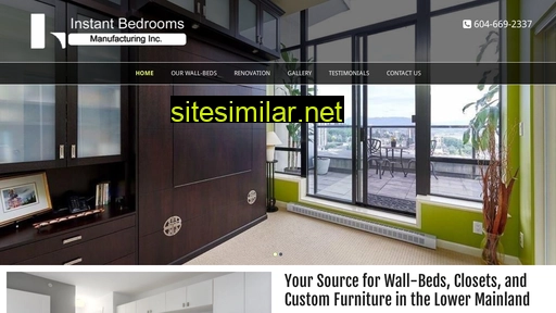 Instantbedroomsmanufacturing similar sites