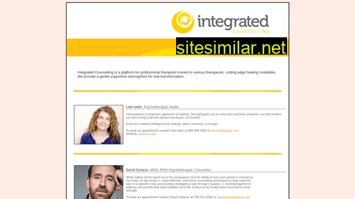 integratedcounselling.ca alternative sites