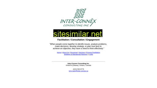 inter-connex.ca alternative sites