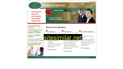 intercanada.qc.ca alternative sites