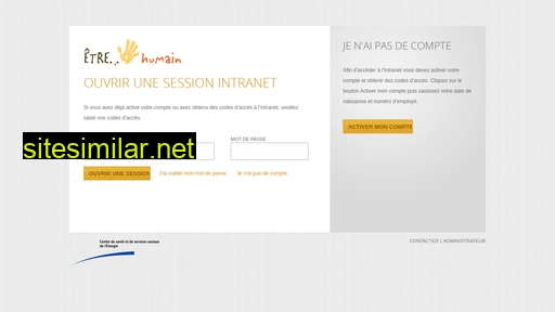 intranet.etrehumain.ca alternative sites