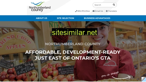 investnorthumberland.ca alternative sites