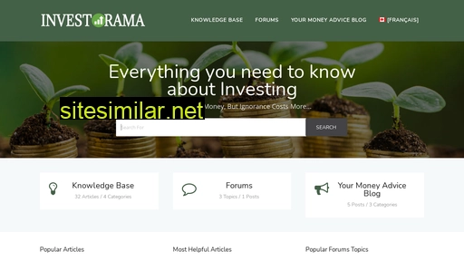 investorama.ca alternative sites