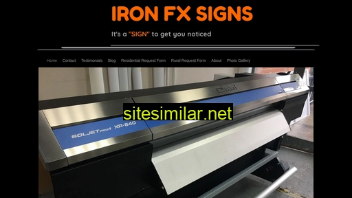 Ironfxsigns similar sites