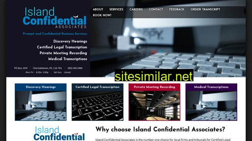 islandconfidential.ca alternative sites