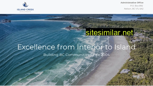 islandcreekdevelopments.ca alternative sites