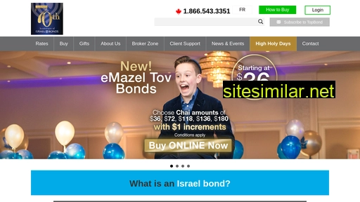 israelbonds.ca alternative sites