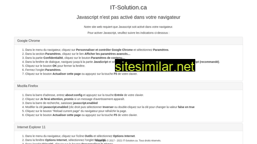 it-solution.ca alternative sites