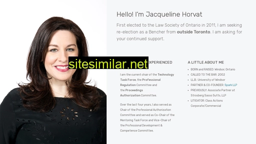Jacquelinehorvat similar sites
