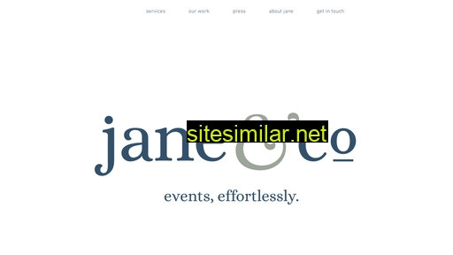 janeandco.ca alternative sites