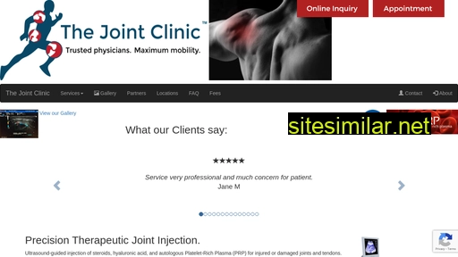 Jointclinic similar sites