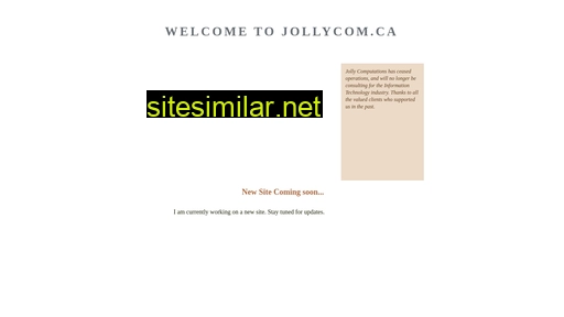 jollycom.ca alternative sites