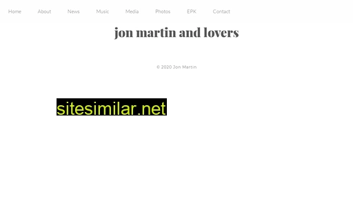 Jonmartinandlovers similar sites