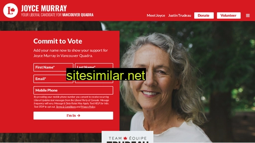 joycemurray.liberal.ca alternative sites