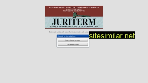juriterm.ca alternative sites