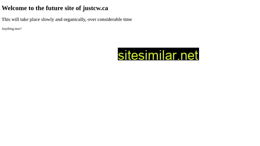 justcw.ca alternative sites