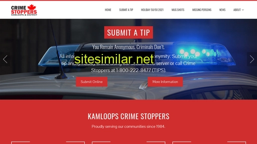 Kamloopscrimestoppers similar sites