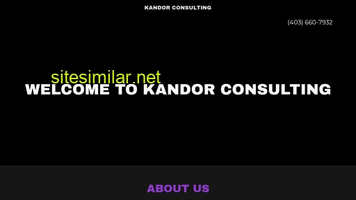 kandorconsulting.ca alternative sites