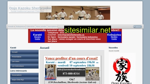 karatesherbrooke.ca alternative sites