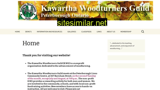 kawarthawoodturners.ca alternative sites