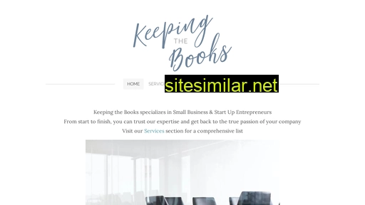 Keepingbooks similar sites