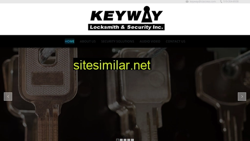 keywaylocksmith.ca alternative sites